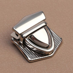 Цена за 3 шт. Застёжка для сумки, 3.3×3.5 см, цвет серебряный