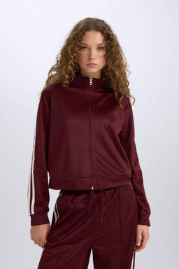 Oversize Genis Kal?p Cepli Fermuarl? Spor H?rka - Defacto фото 2