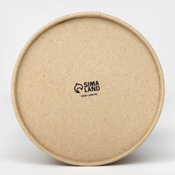 Коробка подарочная шляпная из крафта, упаковка, «Beautiful», 15 х 15 х 15 см