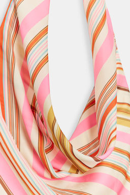 TOP SATINADO HALTER RAYAS / Multicolor - Zara фото 5