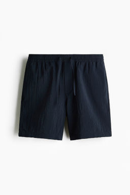Pantal?n corto texturizado Relaxed Fit - H&m фото 3