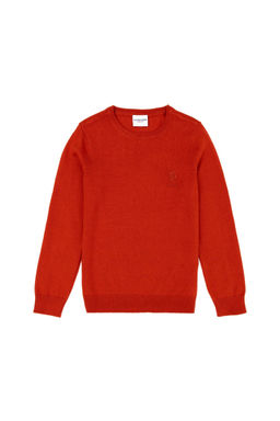 Базовый свитер с плиткой для мальчика - U.s. polo assn фото 4