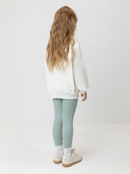 КР 400085/голубой прибой к635 брюки (лосины) для дев - Crockid фото 5