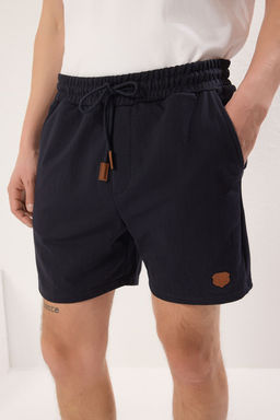 TRENDYOL MAN Lacivert-Gri Melanj 2li Regular/Normal Kesim Deri Etiketli Sort & Bermuda TMNSS25SR00041 - Trendyolmilla фото 6