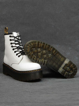 01-B6020-2 WHITE Ботинки демисезонные женские (натуральная кожа) - Фабричный китай фото 31