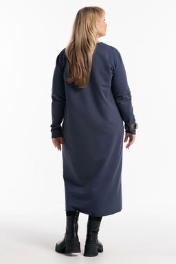 Платье-футер-длинное