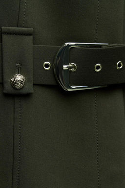 BLAZER WITH WIDE BELT - Zara фото 9