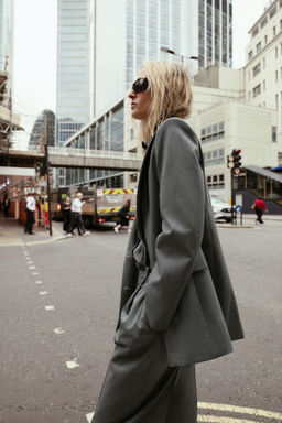 DOUBLE-BREASTED BLAZER - Zara фото 5