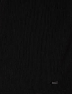Siyah Slim Fit Ti__rt
