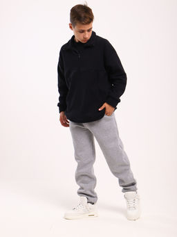 Толстовка для мальчика  девочкиСлалом черный Ладошки  фото 3