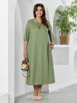 Платье Камео-1 из вискозы со льном - Виотекс фото 26