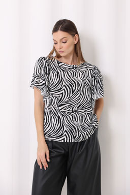 Блузка с рукавом бабочка - Looklikecat фото 4