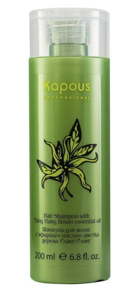 Шампунь с эфирным маслом Иланг-Иланг 200мл Kapous - Kapous professional фото 2