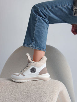 Ботинки EDART 350.uno2 w. белый бежевый/байка - Ed'art фото 6