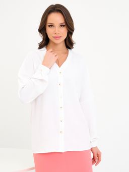 Блуза с рукавом на резинке - Stilla фото 11