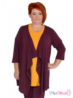 Кардиган Модель №1143 размеры 44-84 - Plusmoda фото 8