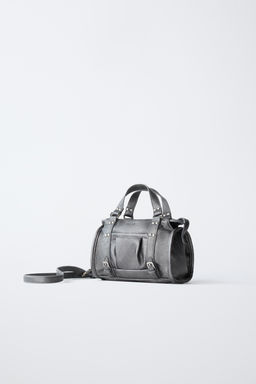 BANDOLERA METALIZADA / Gris - Zara фото 2