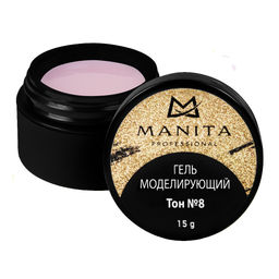 Manita Professional Однофазный моделирующий гель для наращивания №8, 15 г MP110146  фото 2