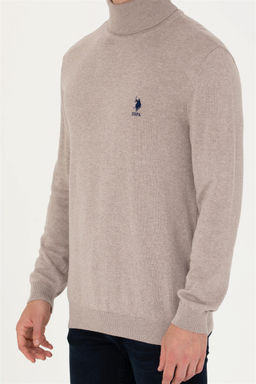 U. S. Polo Assn / Мужской базовый свитер из норки и меланжа - U.s. polo assn фото 7