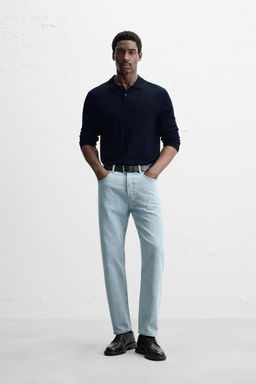 STRAIGHT-FIT REGULAR JEANS - Zara фото 6