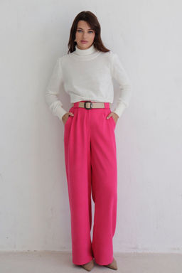 10549 Брюки-палаццо розовые - Martichelli фото 2