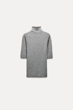 HIGH NECK KNIT TOP - Zara фото 5