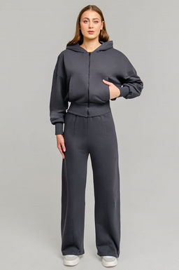 Арт. 2539 Костюм женский с брюками 42-48 (4 шт) Цвет:графит - Калинка фото 13