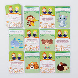 Настольная игра в стихах «Загадки обманки», 30 карт, 3+