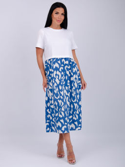 Платье Виттория, вискоза/кулирка До 60 размера - Малина фото 21