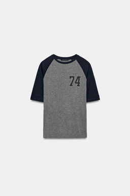 STUDDED NUMBER T-SHIRT - Zara фото 12