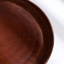 Блюдо для пиццы «Гладь‎‎», 28×2.5 см, красная глина