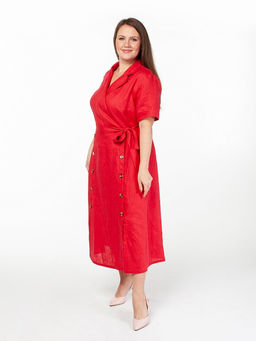 Платье умягченный лен 100%