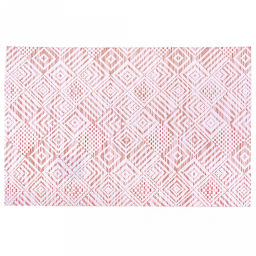 Салфетка под горячее (термосалфетка) "Этника" 30х45см ПВХ, красно-белый (Китай)