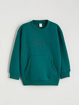 Erkek ?ocuk Kal?n Sweatshirt ve E?ofman Alt?