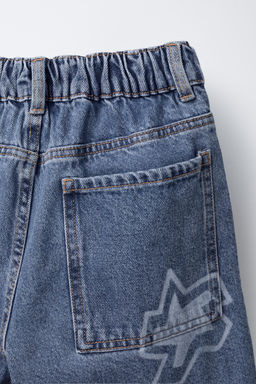 PRINTED SKATER JEANS - Zara фото 4