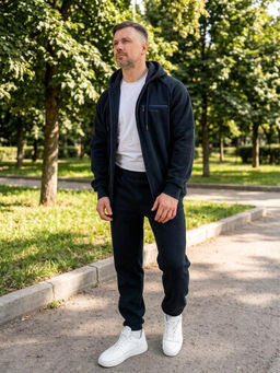 Спортивный костюм утепленный