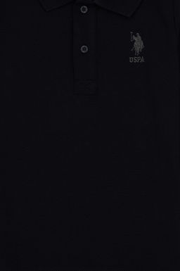 Erkek _ocuk Siyah Basic Polo Yaka Sweatshirt Sepette S_rpriz _ndirim - U.s. polo assn фото 3