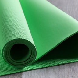 Коврик для йоги и фитнеса спортивный гимнастический EVA 4мм. 173х61х0,4 цвет: светло-зелёный / YM-EVA-4LG / уп 24 - Галеонтрейд фото 4
