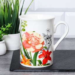 Кружка керам. 320 мл, Цветы арт. 101-22 (696191)
