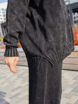 Костюм вязаный женский VARENKA, серый - Inzibe фото 15