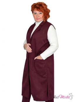 Жилет Модель №1400 размеры 44-84 - Plusmoda фото 13