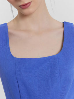 Сарафан женский синий - Mark formelle фото 4