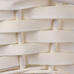 Корзина плетёная для хранения, ива, овальная, белая, набор 3 шт.