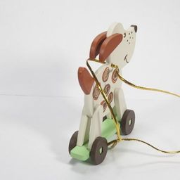 Елочные игрушки - Дворняжка белая 1013 Brown Spots - Idh фото 3