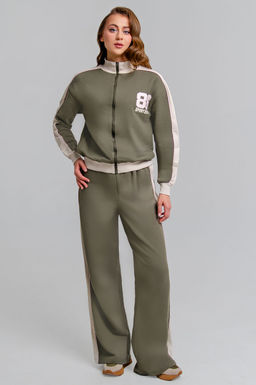 Арт. 2537 Костюм женский с брюками 44-50 (4 шт) Цвет:хаки - Калинка фото 12