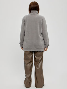 Толстовка женская из флиса Скарлет светло-серый - Амадэль фото 10