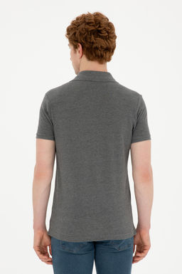 Мужская базовая футболка антрацитового меланжа Неожиданная скидка в корзине - U.s. polo assn фото 12