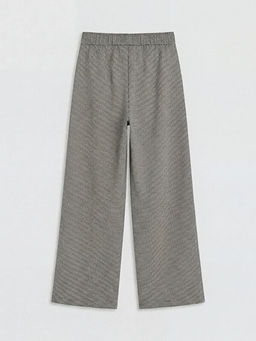 K?z ?ocuk Kazaya?? Desenli Pantolon