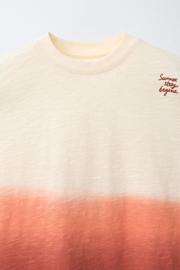 CAMISETA DEEP DYE / Coral