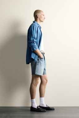 SHORTS DENIM / Azul claro - Zara фото 3